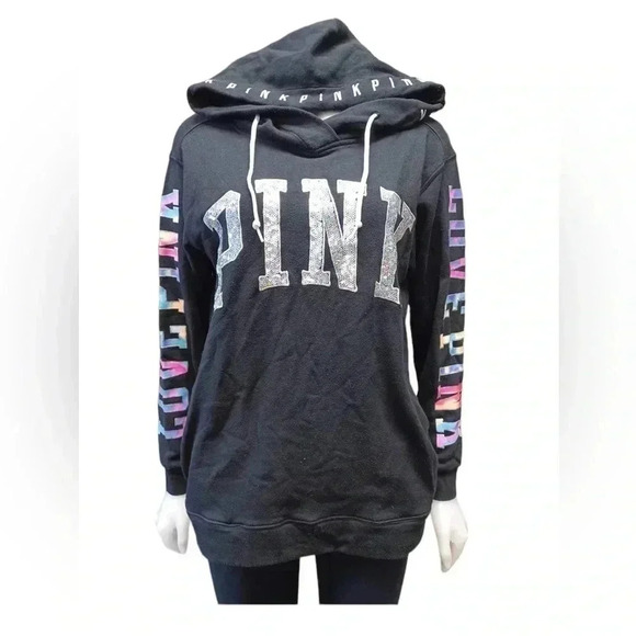 PINK Victoria Secret Bundle Of 3 Sweatshirts Size Small - Picture 6 of 14